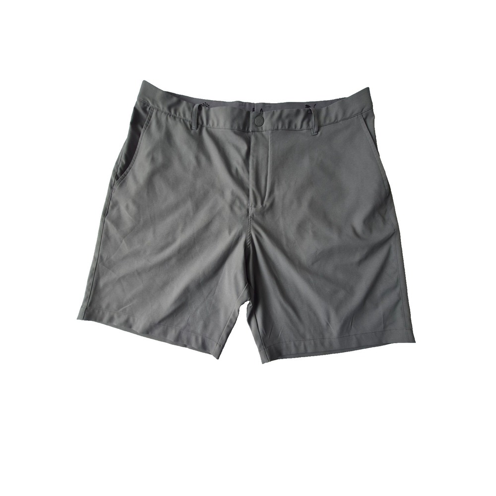 PUMA Golf Shorts Mens 40 Gray Performance Stretch DryCell‎ Flat Front Casual